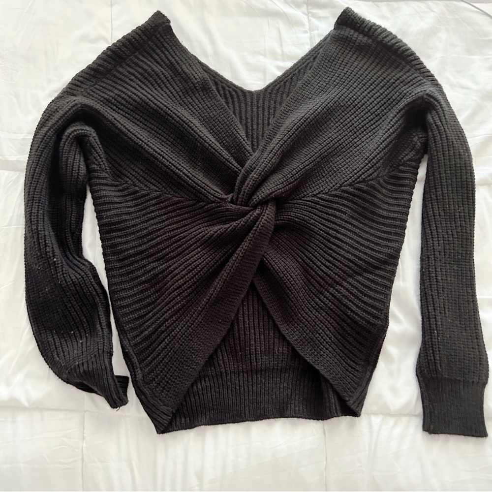 Boutique Cross Back Sweater
